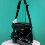 Prada Leather Shoulder Bag 2VD062 Black